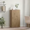 Irodai szekrény ajtóval kézműves tölgy 60 x 32 x 115 cm Faanyag