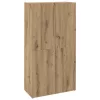 Irodai szekrény ajtóval kézműves tölgy 60 x 32 x 115 cm Faanyag