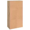 Irodai szekrény ajtóval kézműves tölgy 60 x 32 x 115 cm Faanyag