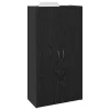 Irodai szekrény polcokkal Musta tammi 60 x 32 x 115 cm Faanyag