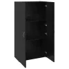 Irodai szekrény polcokkal Musta tammi 60 x 32 x 115 cm Faanyag