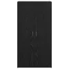 Irodai szekrény polcokkal Musta tammi 60 x 32 x 115 cm Faanyag