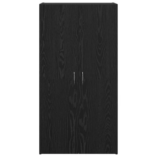 Irodai szekrény polcokkal Musta tammi 60 x 32 x 115 cm Faanyag