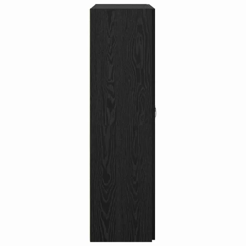Irodai szekrény polcokkal Musta tammi 60 x 32 x 115 cm Faanyag
