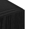 Irodai szekrény polcokkal Musta tammi 60 x 32 x 115 cm Faanyag