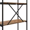 Könyvespolc Régi fa 60 x 30 x 183 cm Faanyag