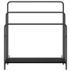 Ruhaszárító polcokkal Musta tammi 90 x 30 x 100.5 cm Faanyag