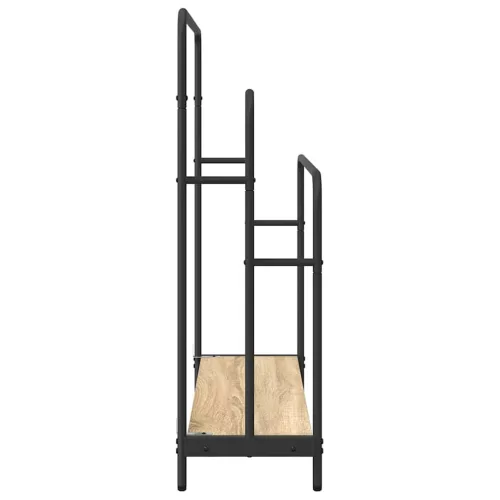 Ruhaszárító polcokkal sonoma tölgy 90 x 30 x 100.5 cm Faanyag