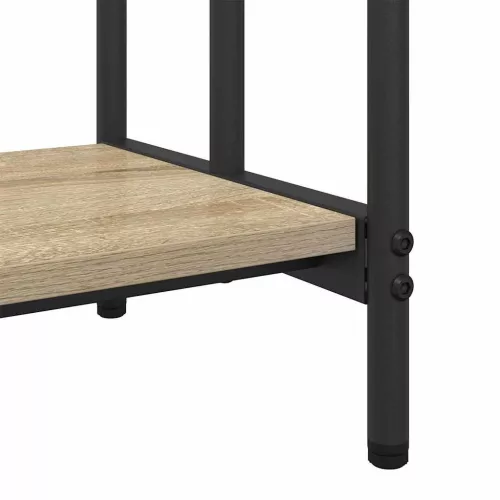 Ruhaszárító polcokkal sonoma tölgy 90 x 30 x 100.5 cm Faanyag