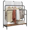 Ruhaszárító polcokkal Régi fa 90 x 30 x 100.5 cm Faanyag