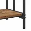 Ruhaszárító polcokkal Régi fa 90 x 30 x 100.5 cm Faanyag