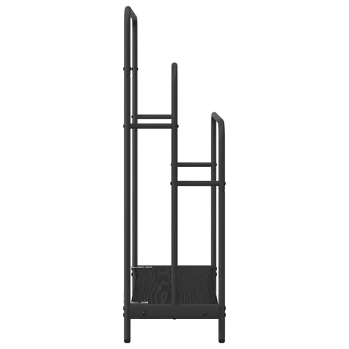 Ruhaszárító polcokkal Musta tammi 60 x 30 x 100.5 cm Faanyag