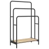 Ruhaszárító polcokkal sonoma tölgy 60 x 30 x 100.5 cm Faanyag