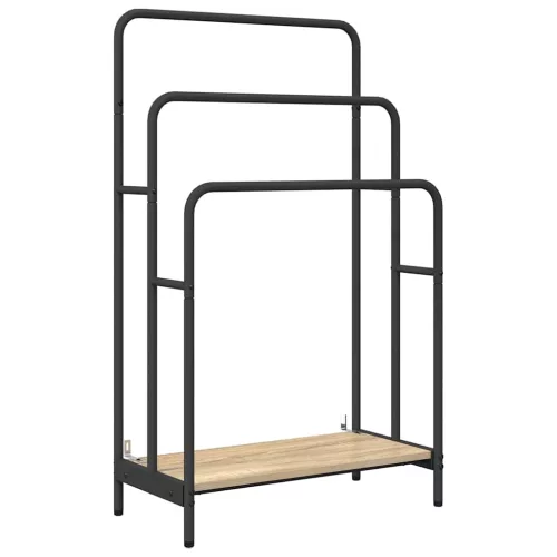 Ruhaszárító polcokkal sonoma tölgy 60 x 30 x 100.5 cm Faanyag