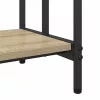Ruhaszárító polcokkal sonoma tölgy 60 x 30 x 100.5 cm Faanyag