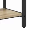 Kabáthorog polcokkal sonoma tölgy 95 x 34 x 184 cm Faanyag