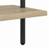 Könyvespolc sonoma tölgy 60 x 24 x 168 cm Faanyag