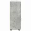 Fali szekrény polcokkal Beton szürke 55 x 29 x 100 cm Faanyag