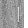 Fali szekrény polcokkal Szürke sonoma 55 x 29 x 100 cm Faanyag