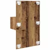 Ágyat tartó szekrény 2 pcs Régi fa 48.5 x 32.5 x 80 cm Faanyag