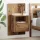 Ágyat tartó szekrény 2 pcs Régi fa 48.5 x 32.5 x 80 cm Faanyag