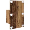 Ágyat tartó szekrény 2 pcs Régi fa 48.5 x 32.5 x 80 cm Faanyag