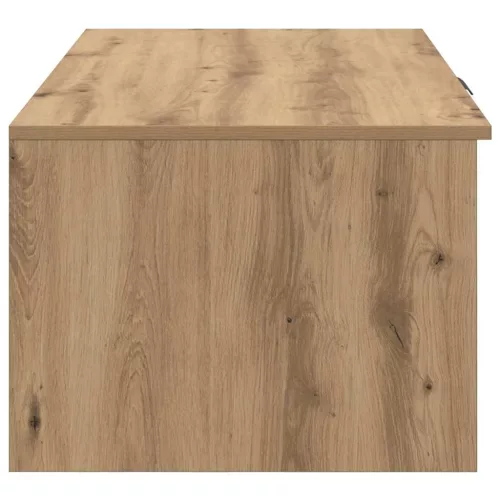 Dohányzóasztal kézműves tölgy 100 x 50 x 36 cm Faanyag