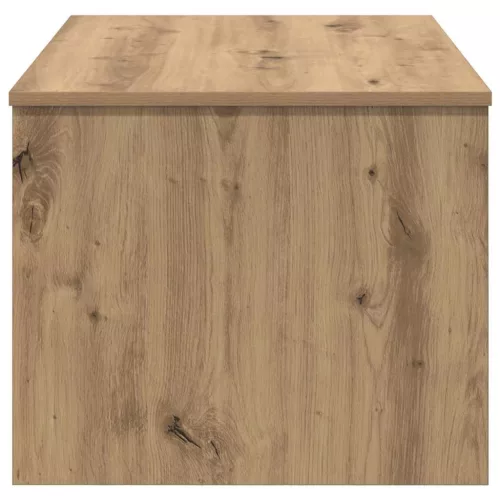 Dohányzóasztal kézműves tölgy 80 x 50.5 x 41.5 cm Faanyag