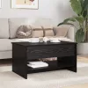 Dohányzóasztal Musta tammi 80 x 50.5 x 41.5 cm Faanyag