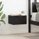 Éjjeliszekrény 2 pcs Musta tammi 34 x 30 x 20 cm Faanyag