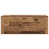 Cipőszekrény polcokkal ajtóval Régi fa 100 x 35 x 38 cm Faanyag