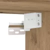 Cipőszekrény polcokkal kézműves tölgy 100 x 35 x 38 cm Faanyag
