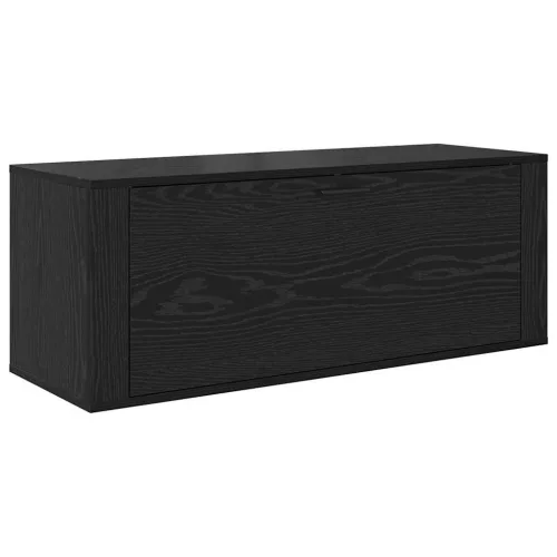 Cipőszekrény polcokkal Musta tammi 100 x 35 x 38 cm Faanyag