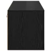 Cipőszekrény polcokkal Musta tammi 100 x 35 x 38 cm Faanyag