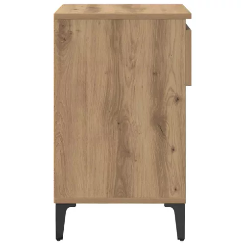 Cipőszekrény fiókkal kézműves tölgy 102 x 36 x 60 cm Faanyag