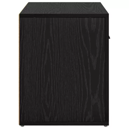 Éjjeliszekrény fiókkal Musta tammi 60 x 36 x 45 cm Faanyag