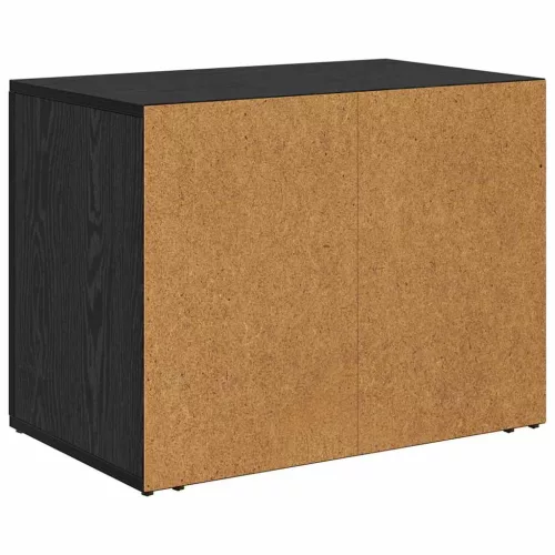 Éjjeliszekrény fiókkal Musta tammi 60 x 36 x 45 cm Faanyag