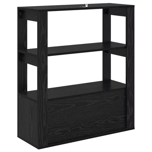 Széf Musta tammi 30 x 80 x 90 cm Faanyag