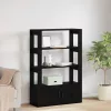 Széf Musta tammi 30 x 80 x 119.5 cm Faanyag