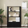 Széf Musta tammi 30 x 80 x 119.5 cm Faanyag