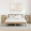 Éjjeliszekrény 2 pcs kézműves tölgy 40 x 35 x 70 cm Faanyag
