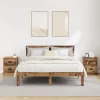 Éjjeliszekrény fiókkal 2 pcs Régi fa 39 x 39 x 47.5 cm Faanyag
