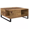 Dohányzóasztal Régi fa 80 x 80 x 36.5 cm Faanyag