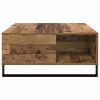 Dohányzóasztal Régi fa 80 x 80 x 36.5 cm Faanyag