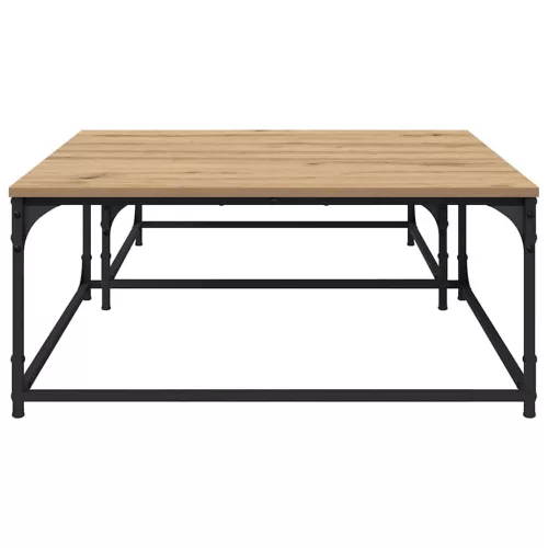 Fészkelt Kávézó Asztal 2 pcs kézműves tölgy 80 x 8035 x cm