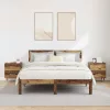 Éjjeliszekrény fiókkal 2 pcs Régi fa 40 x 35 x 47.5 cm Faanyag