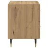 Éjjeliszekrény 2 pcs kézműves tölgy 40 x 35 x 47.5 cm Faanyag