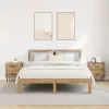Éjjeliszekrény 2 pcs kézműves tölgy 40 x 35 x 47.5 cm Faanyag