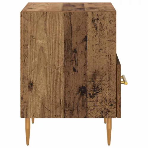 Éjjeli asztal fiókkal Barna 40 x 35 x 47.5 cm Faanyag