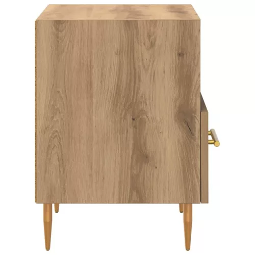 Éjjeli asztal fiókkal Barna 40 x 35 x 47.5 cm Faanyag